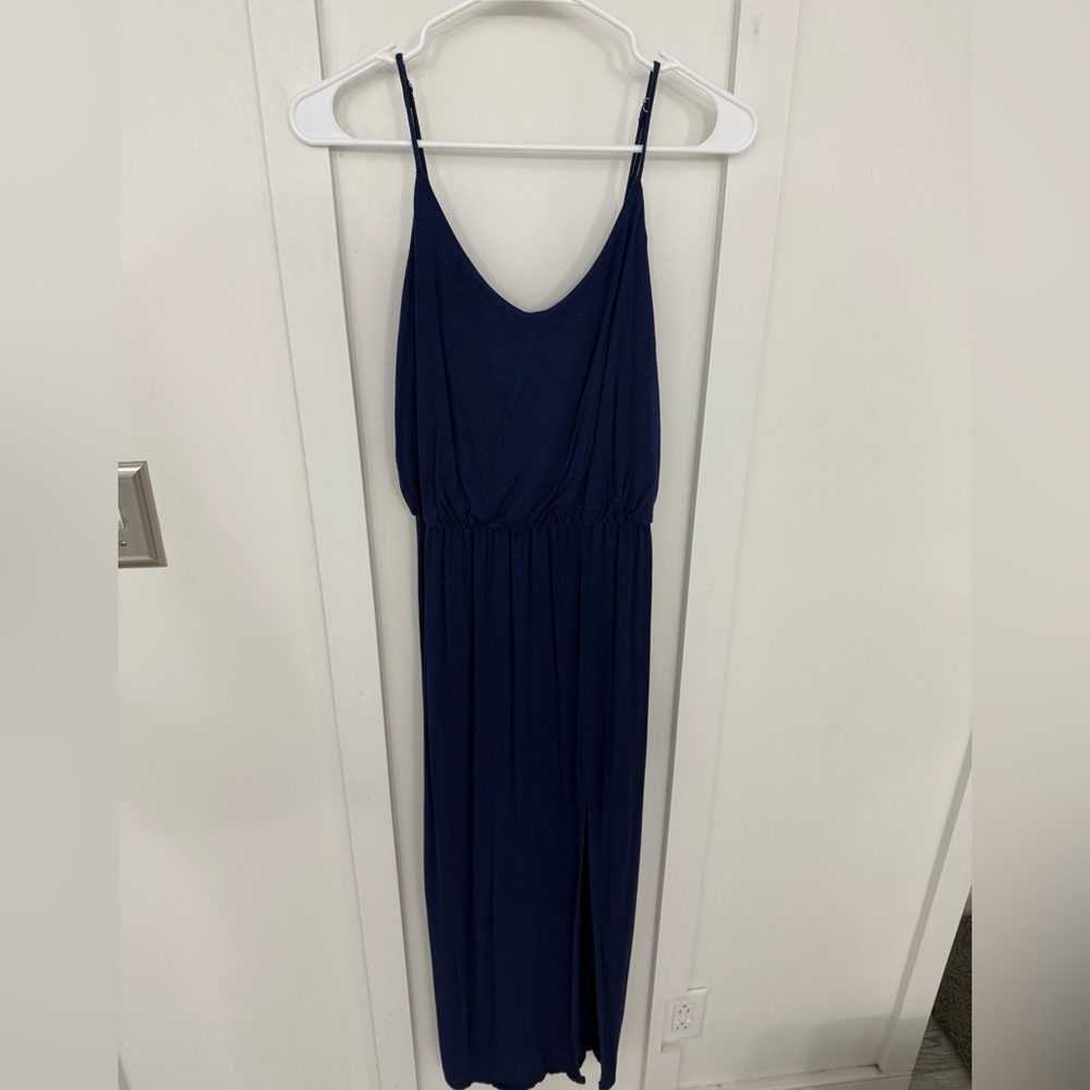 Lulu's Deep Blue Knit Top
